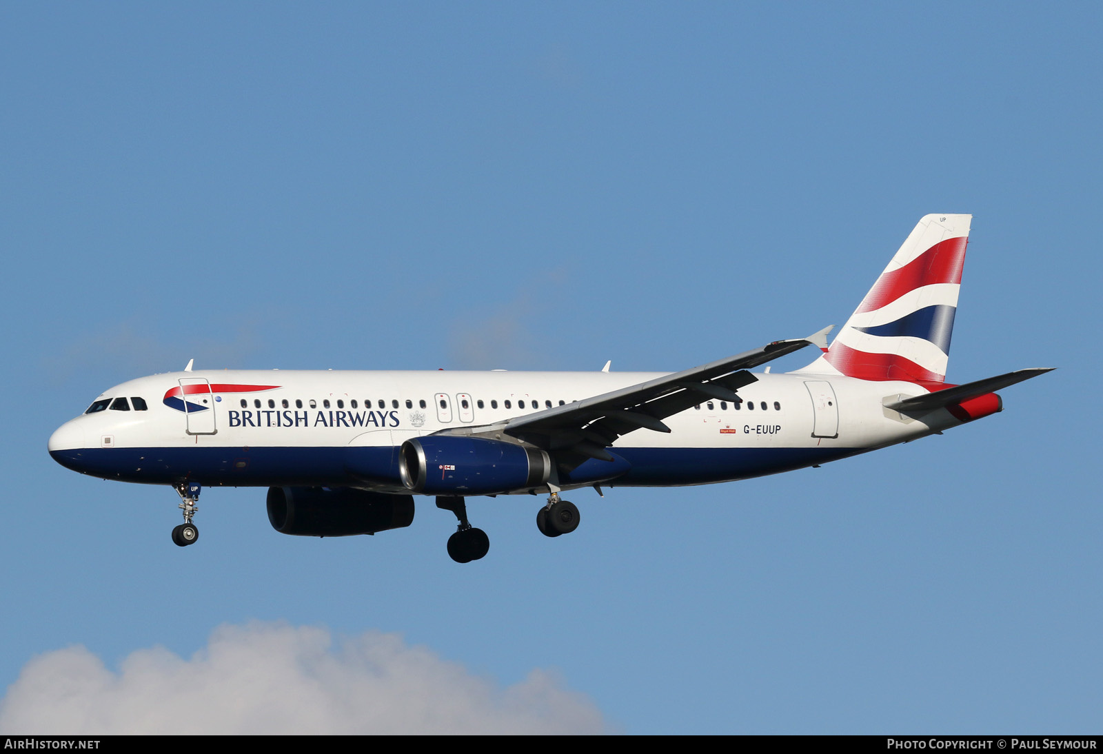Aircraft Photo of G-EUUP | Airbus A320-232 | British Airways | AirHistory.net #126067