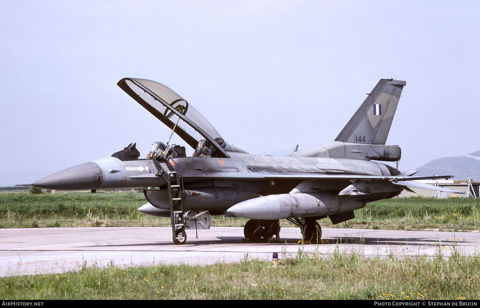 Aircraft Photo of 144 | General Dynamics F-16D Fighting Falcon | Greece - Air Force | AirHistory.net #126073