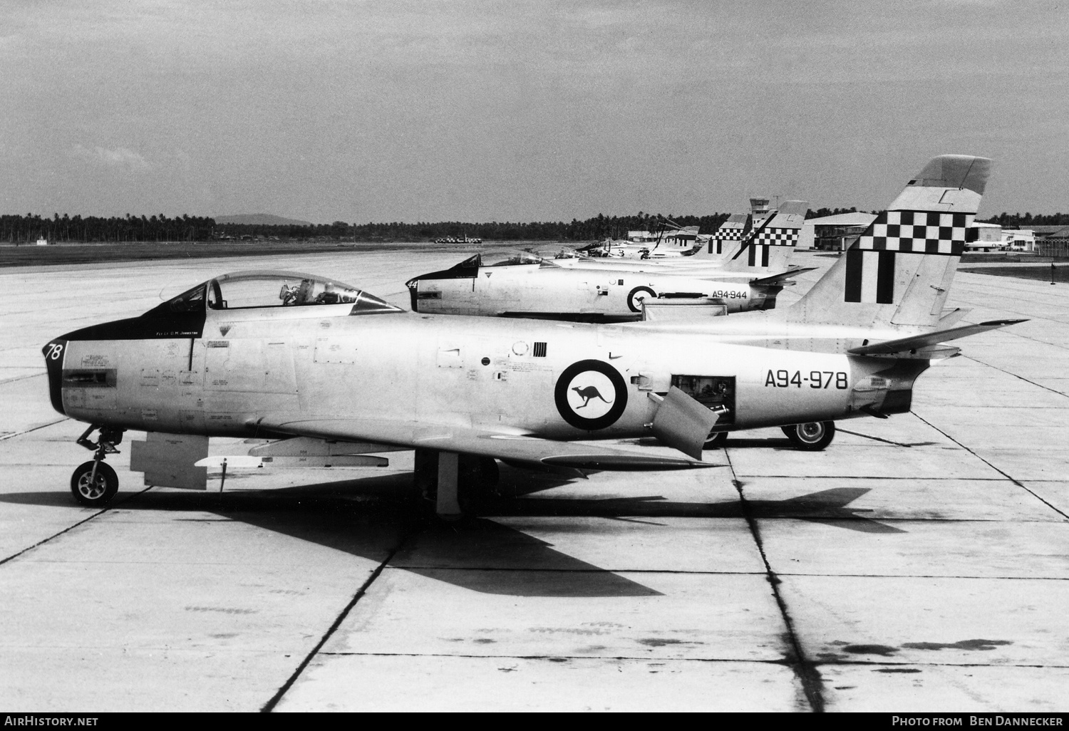 Aircraft Photo of A94-978 | Commonwealth CA-27 Sabre Mk32 | Australia - Air Force | AirHistory.net #126087