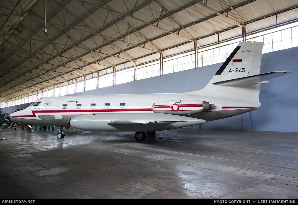 Aircraft Photo of A-1645 | Lockheed L-1329 JetStar 6 | Indonesia - Air Force | AirHistory.net #126089