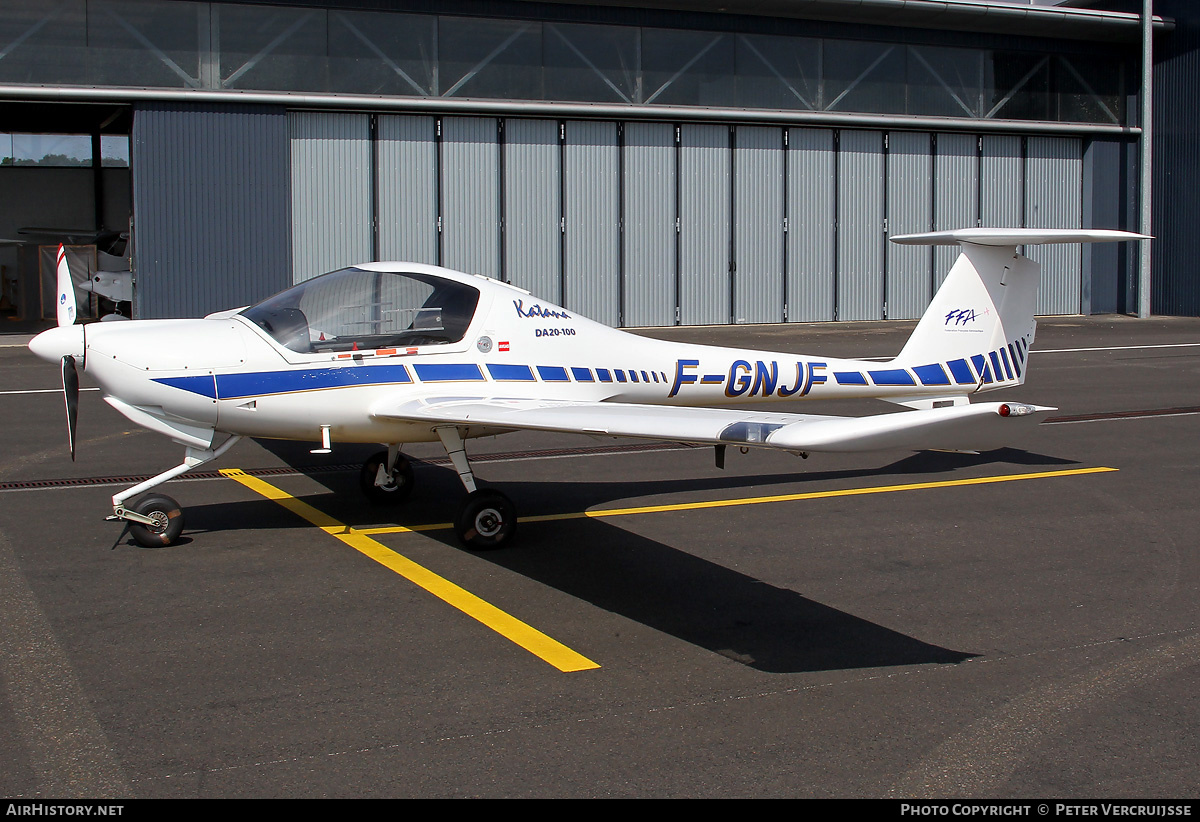 Aircraft Photo of F-GNJF | Diamond DA20A-1 Katana | FFA - Fédération Française Aéronautique | AirHistory.net #126102