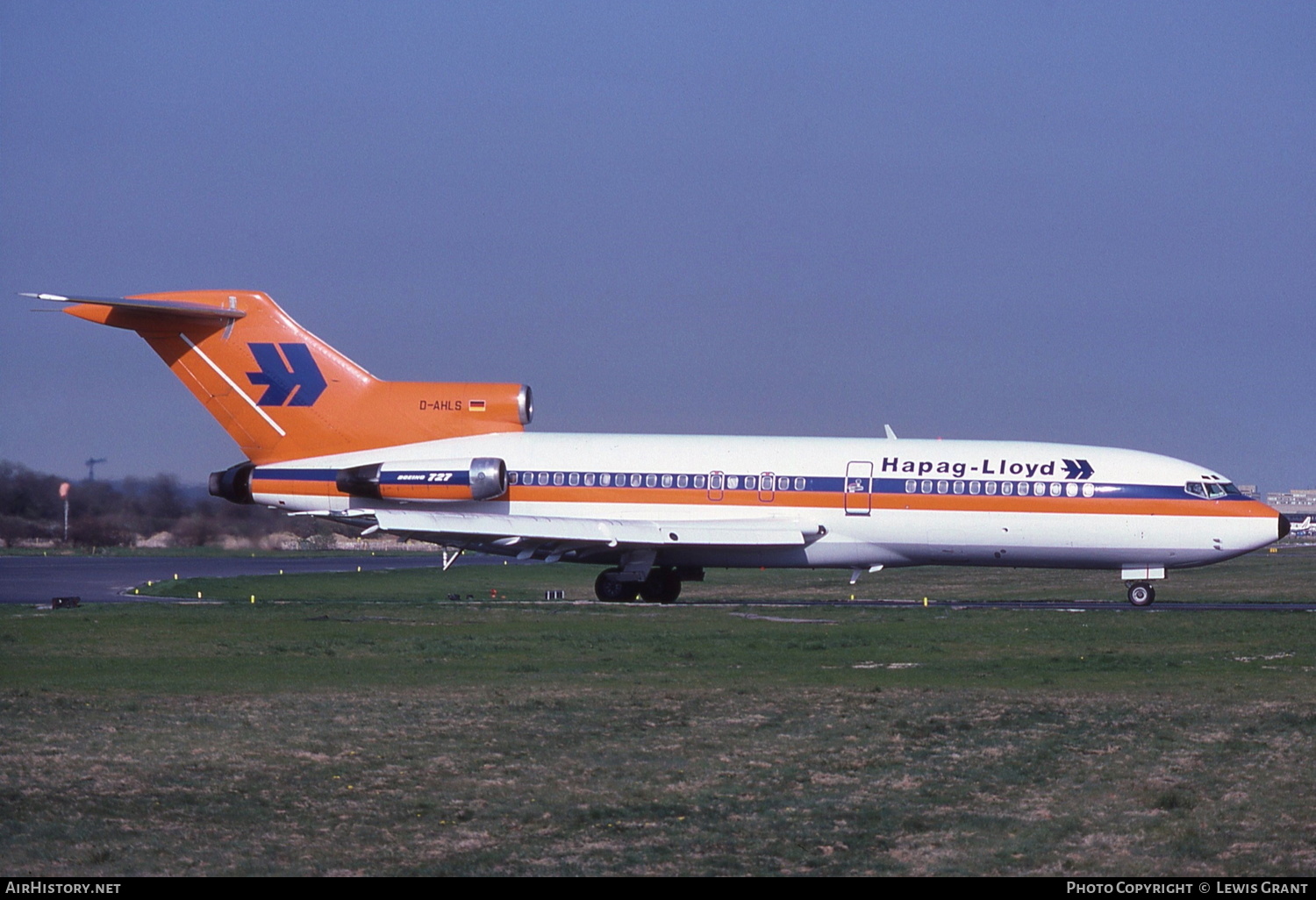 Aircraft Photo of D-AHLS | Boeing 727-89 | Hapag-Lloyd | AirHistory.net #126104