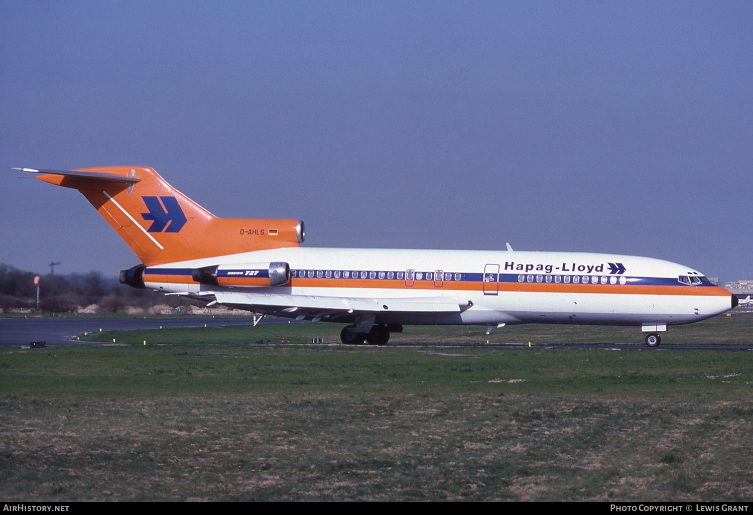 Aircraft Photo of D-AHLS | Boeing 727-89 | Hapag-Lloyd | AirHistory.net #126104