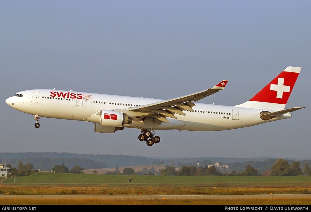 Aircraft Photo of HB-IQG | Airbus A330-223 | Swiss International Air Lines | AirHistory.net #126109