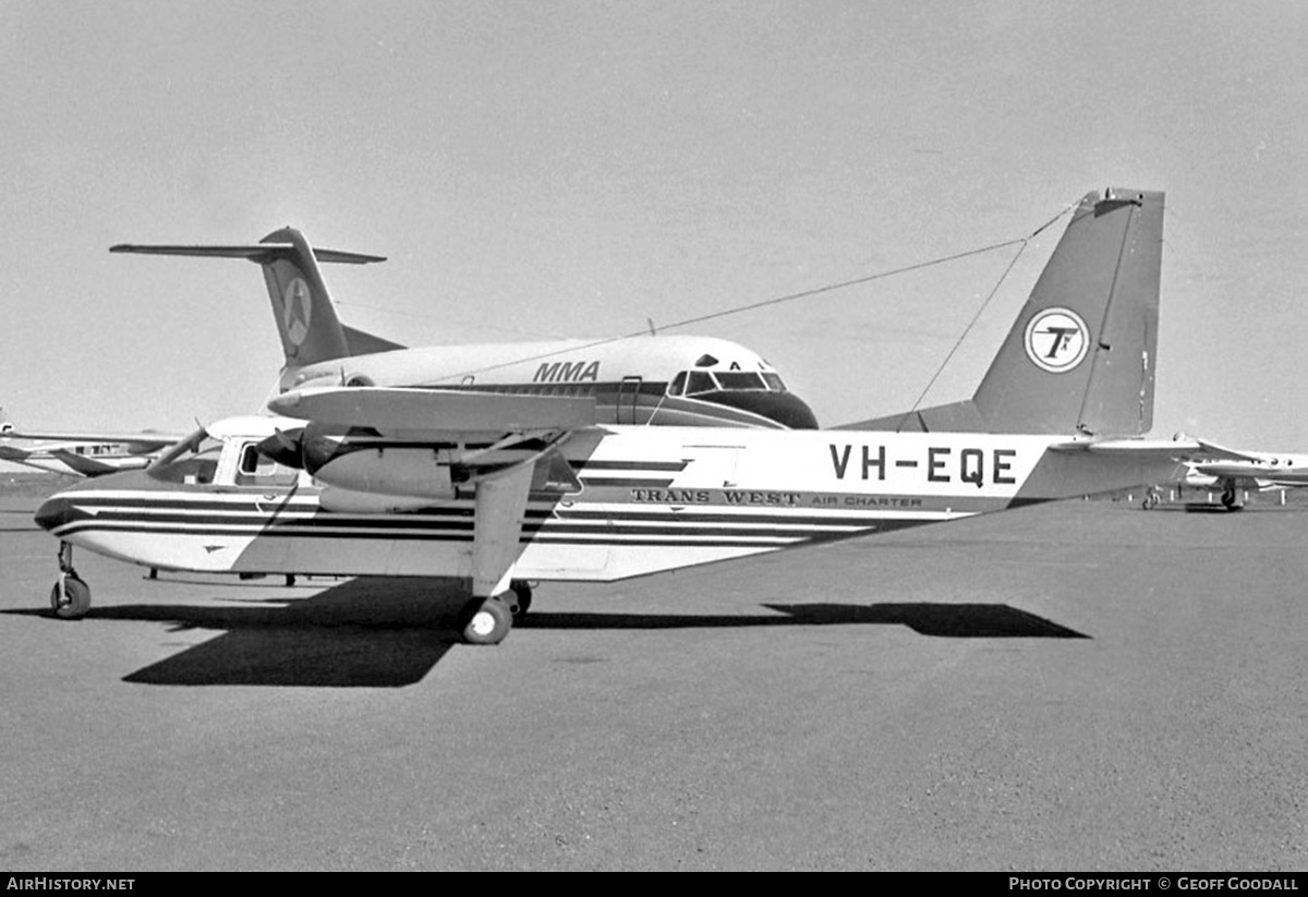 Aircraft Photo of VH-EQE | Britten-Norman BN-2A-26 Islander | Trans West Air Charter | AirHistory.net #126137