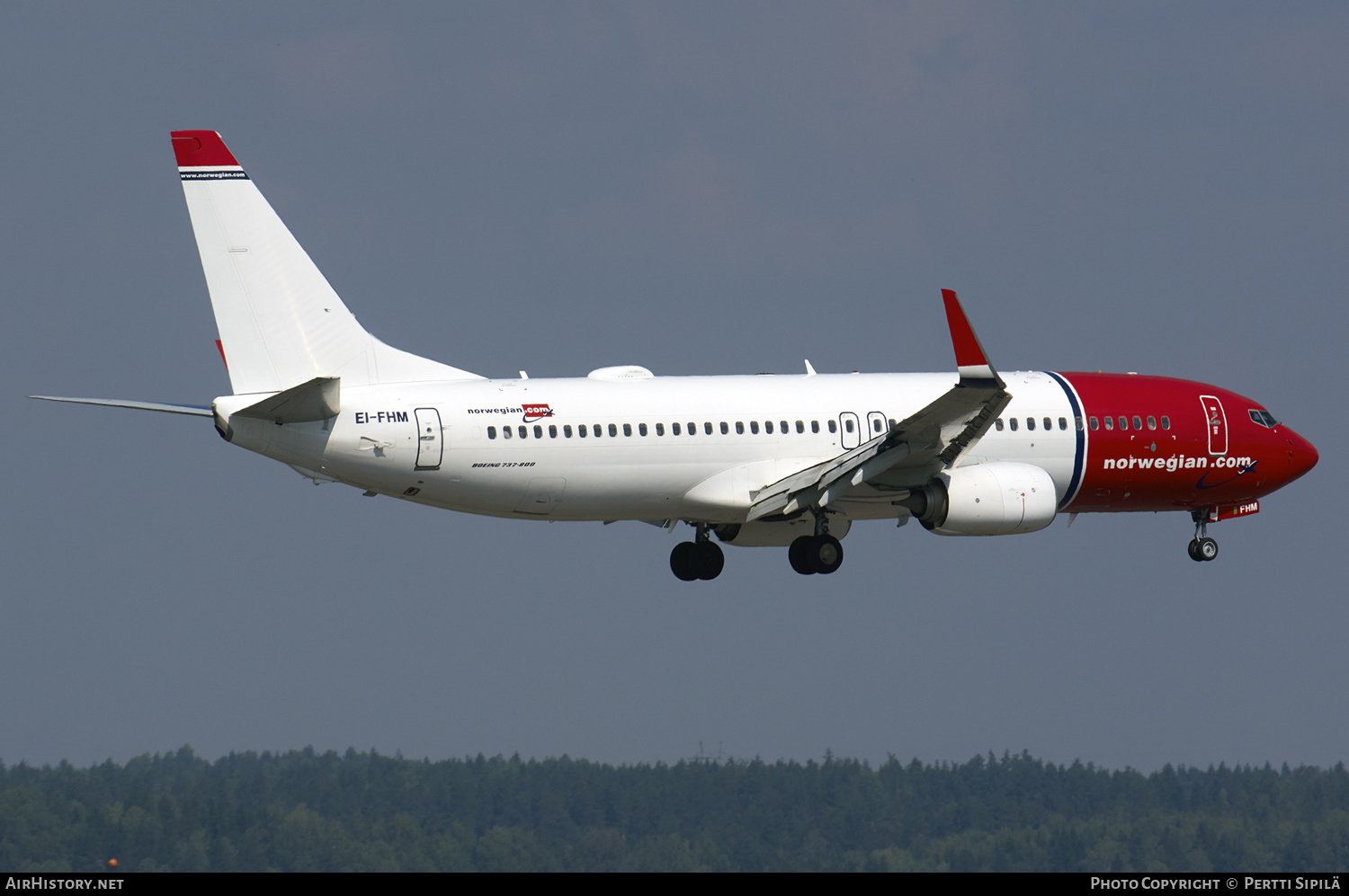 Aircraft Photo of EI-FHM | Boeing 737-8JP | Norwegian | AirHistory.net #126140