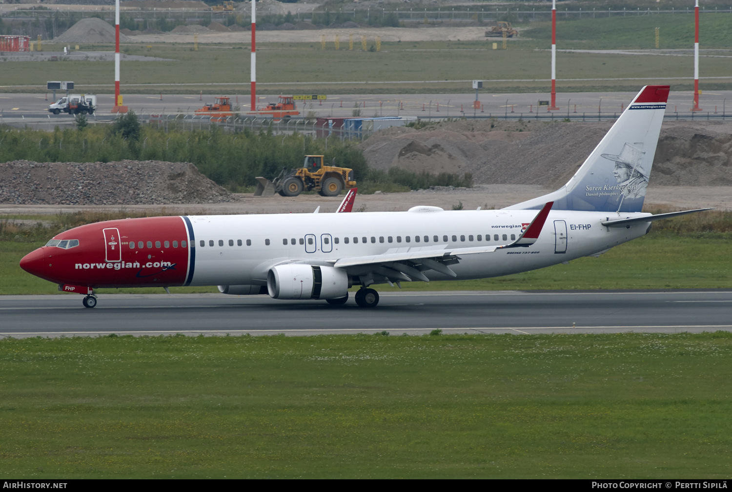 Aircraft Photo of EI-FHP | Boeing 737-8JP | Norwegian | AirHistory.net #126147