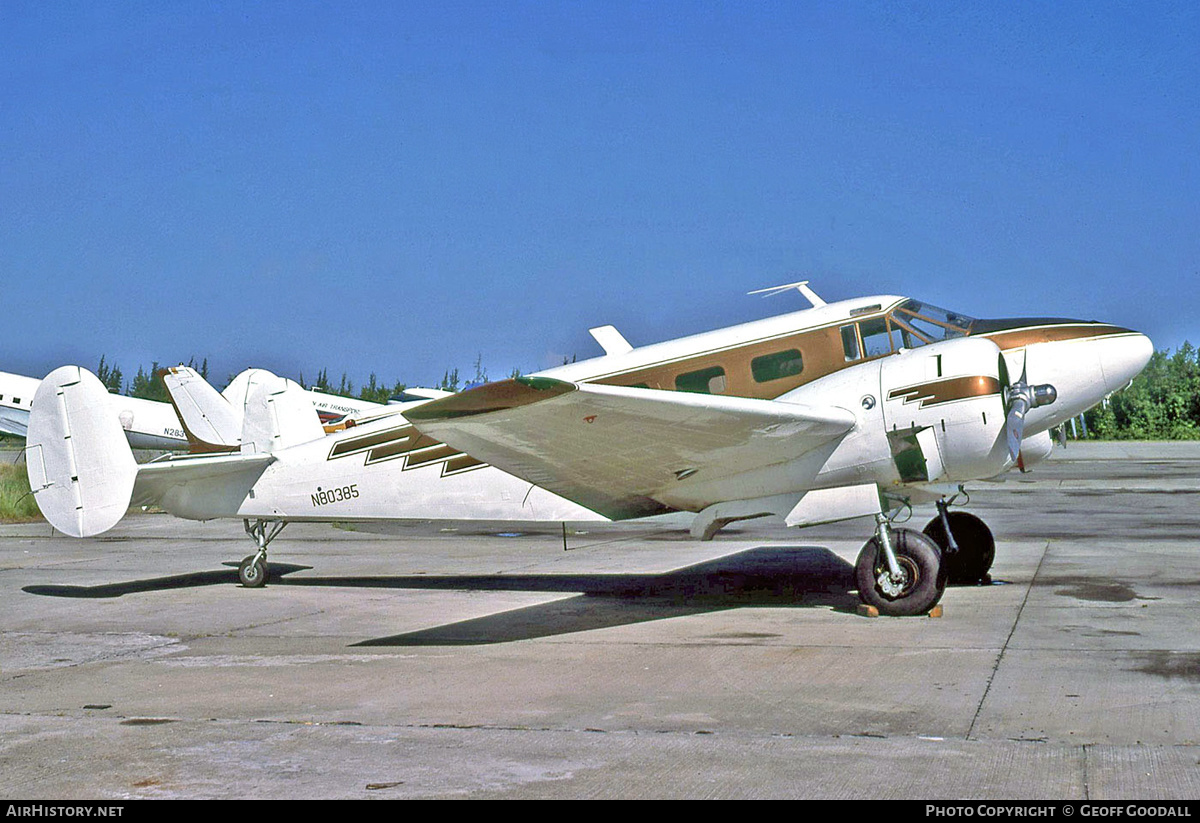 Aircraft Photo of N80385 | Beech D18S | AirHistory.net #126148