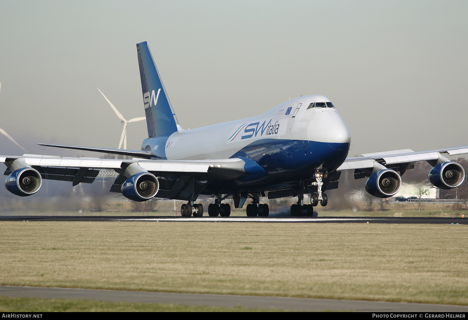 Aircraft Photo of I-SWIA | Boeing 747-4R7F/SCD | SilkWay Italia Airlines | AirHistory.net #126161