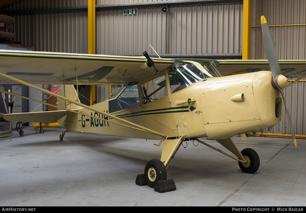 Aircraft Photo of G-AGOH | Taylorcraft J-1 Autocrat | AirHistory.net #126175