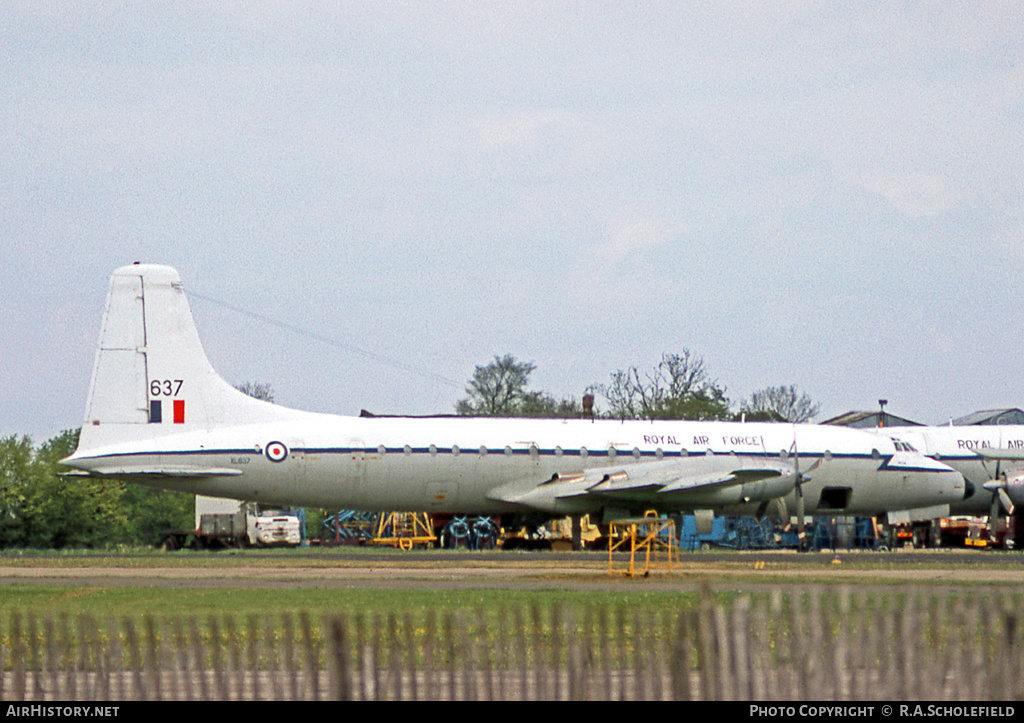 Aircraft Photo of XL637 | Bristol 175 Britannia C.1 (253) | UK - Air Force | AirHistory.net #126185