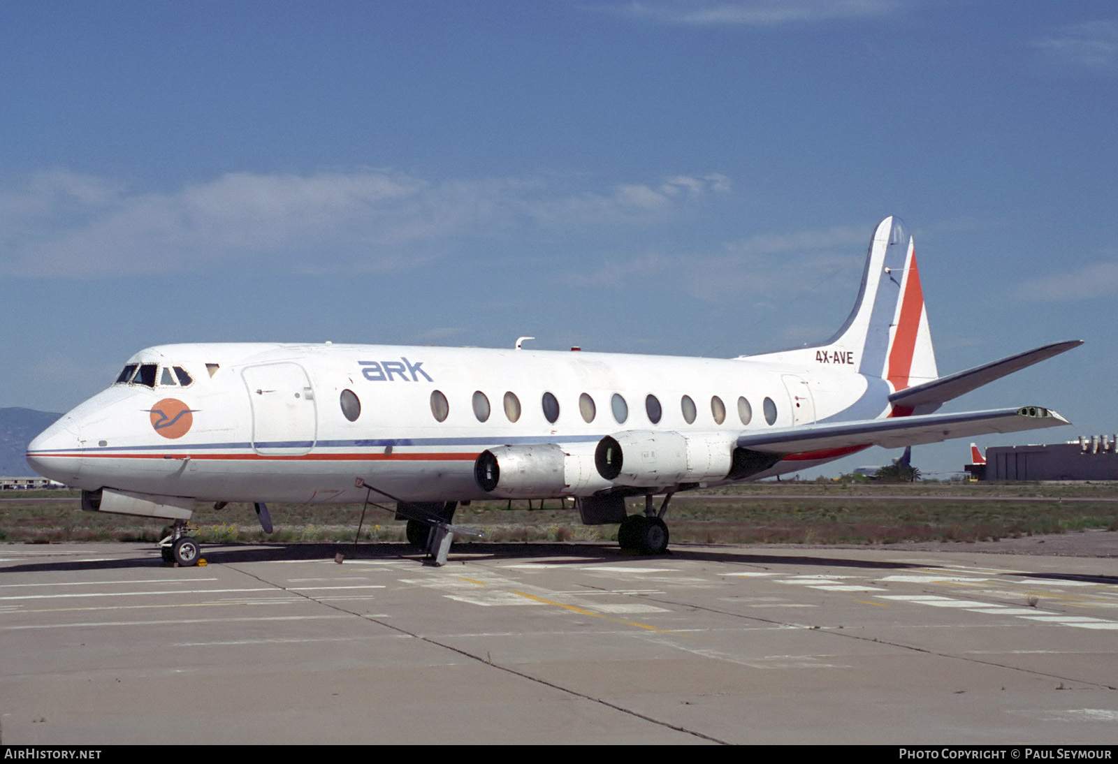 Aircraft Photo of 4X-AVE | Vickers 831 Viscount | Arkia Israeli Airlines | AirHistory.net #126190