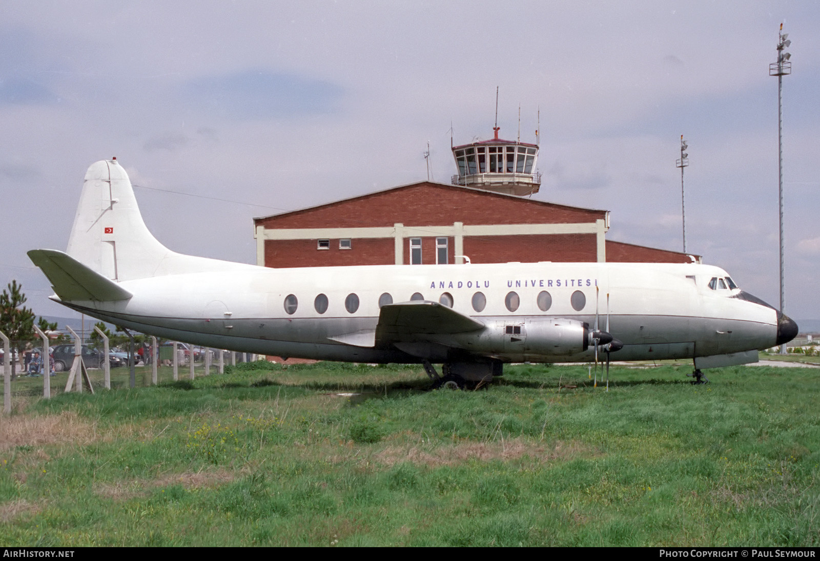 Aircraft Photo of No Reg | Vickers 794D Viscount | Anadolu Universitesi | AirHistory.net #126192