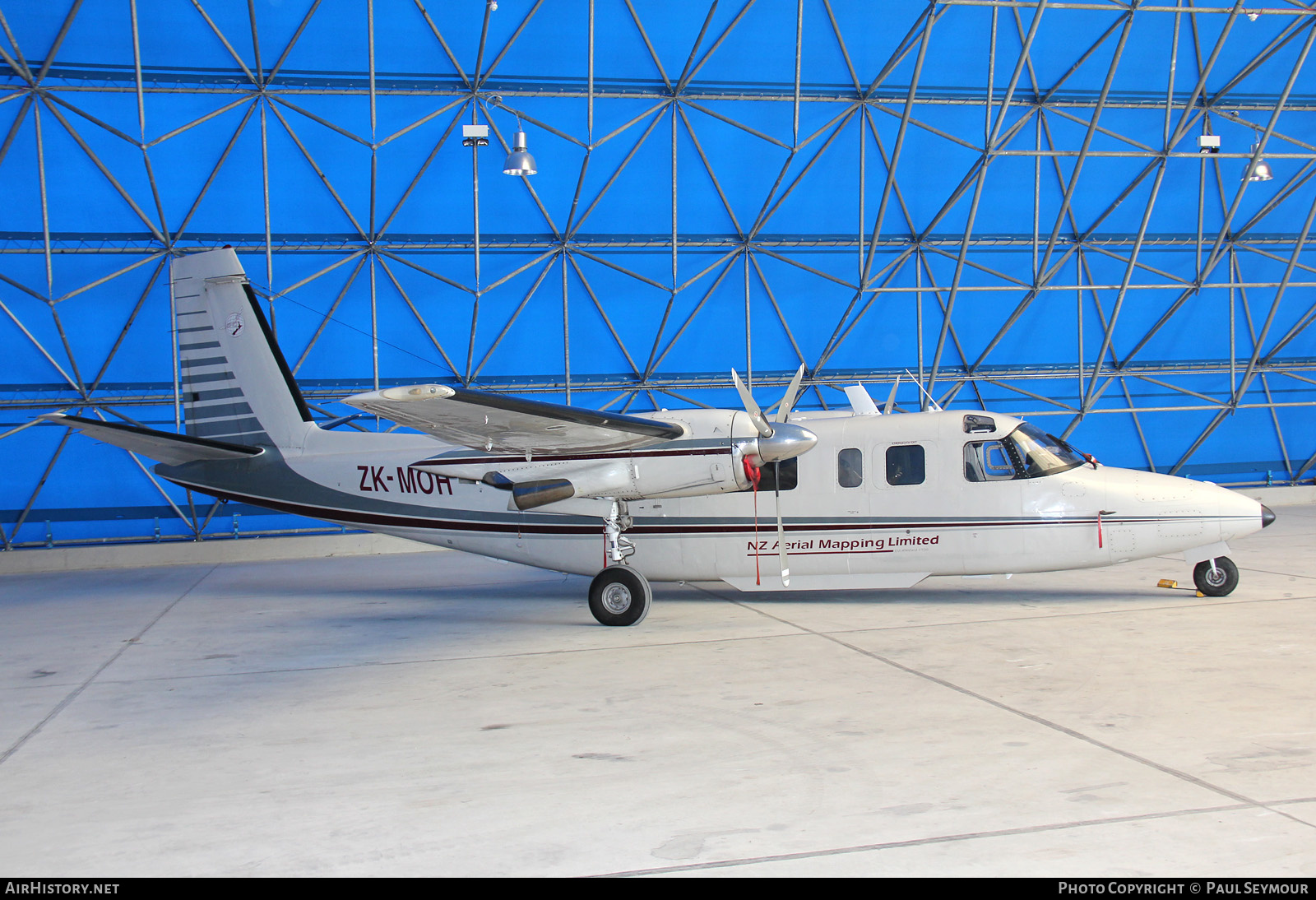 Aircraft Photo of ZK-MOH | Aero Commander 690 Turbo Commander | NZ Aerial Mapping | AirHistory.net #126195