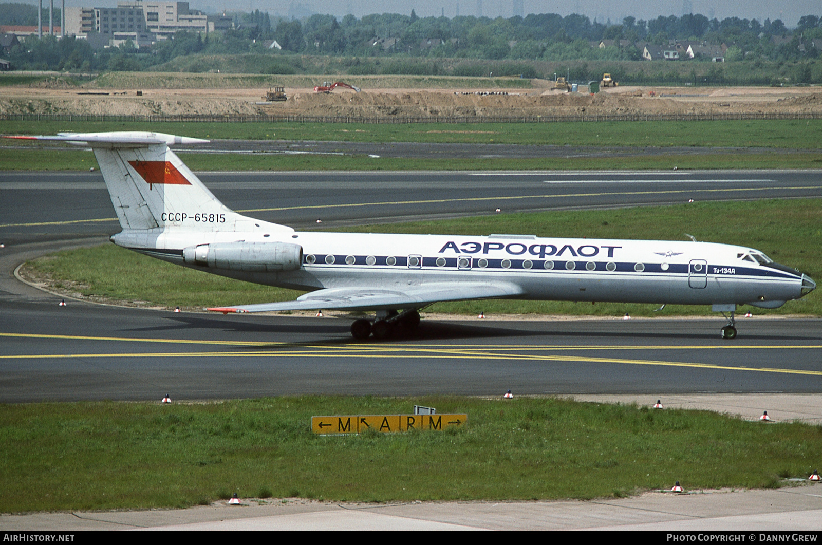 Aircraft Photo of CCCP-65815 | Tupolev Tu-134A | Aeroflot | AirHistory.net #126205