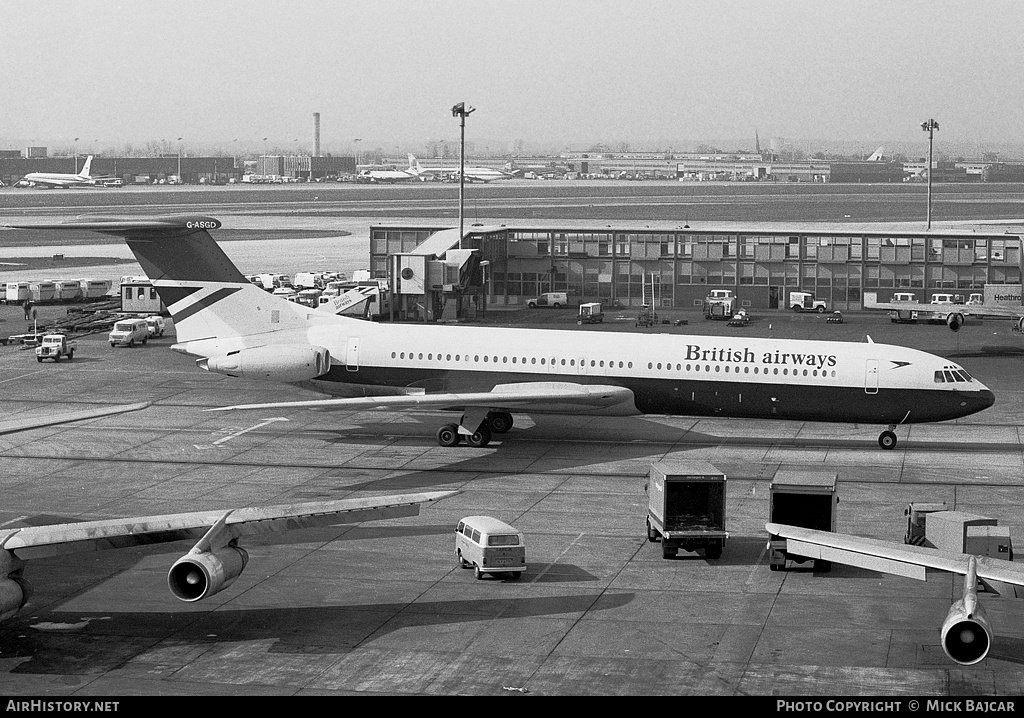 Aircraft Photo of G-ASGD | Vickers Super VC10 Srs1151 | British Airways | AirHistory.net #126216