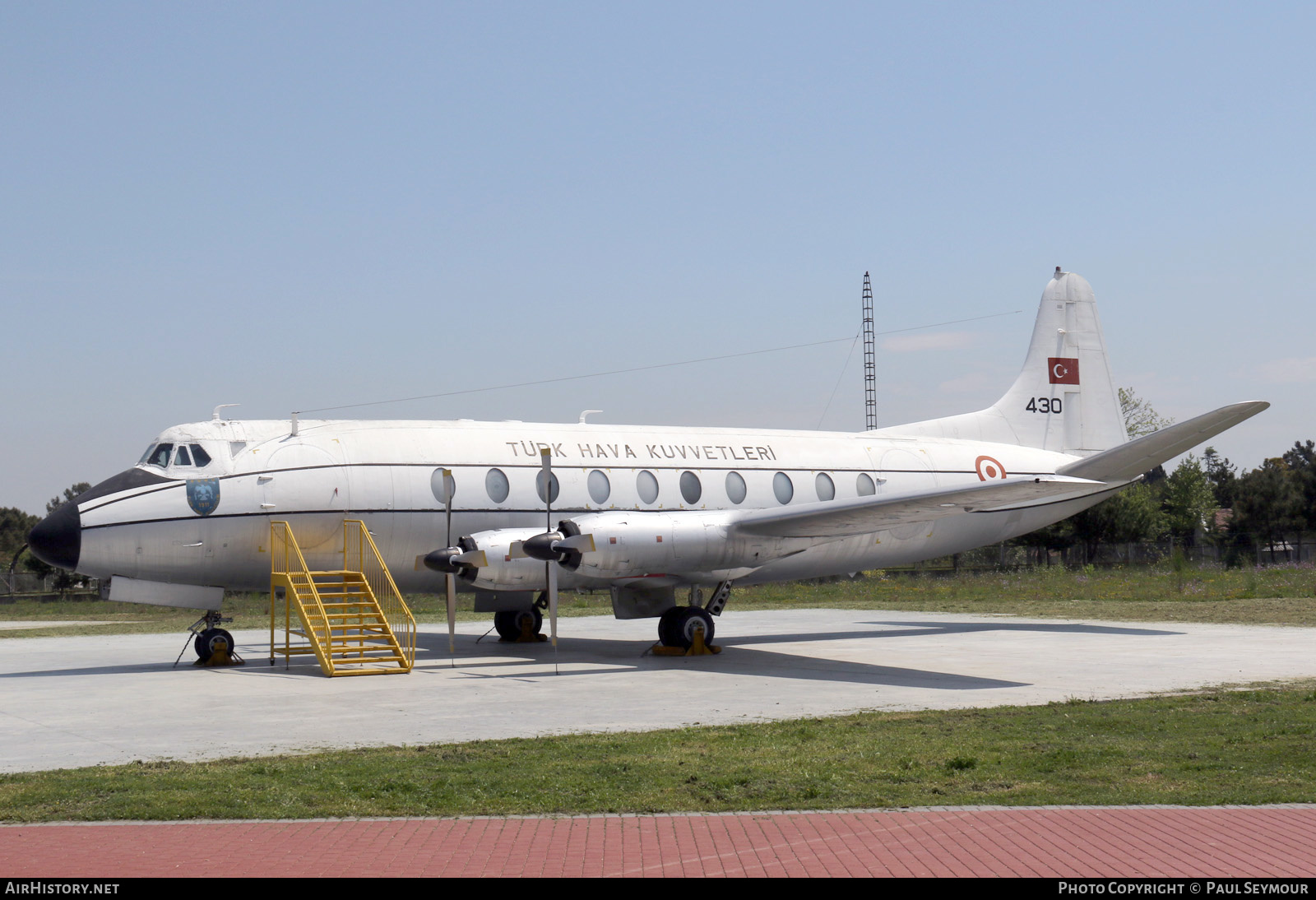 Aircraft Photo of 430 | Vickers 794D Viscount | Turkey - Air Force | AirHistory.net #126222