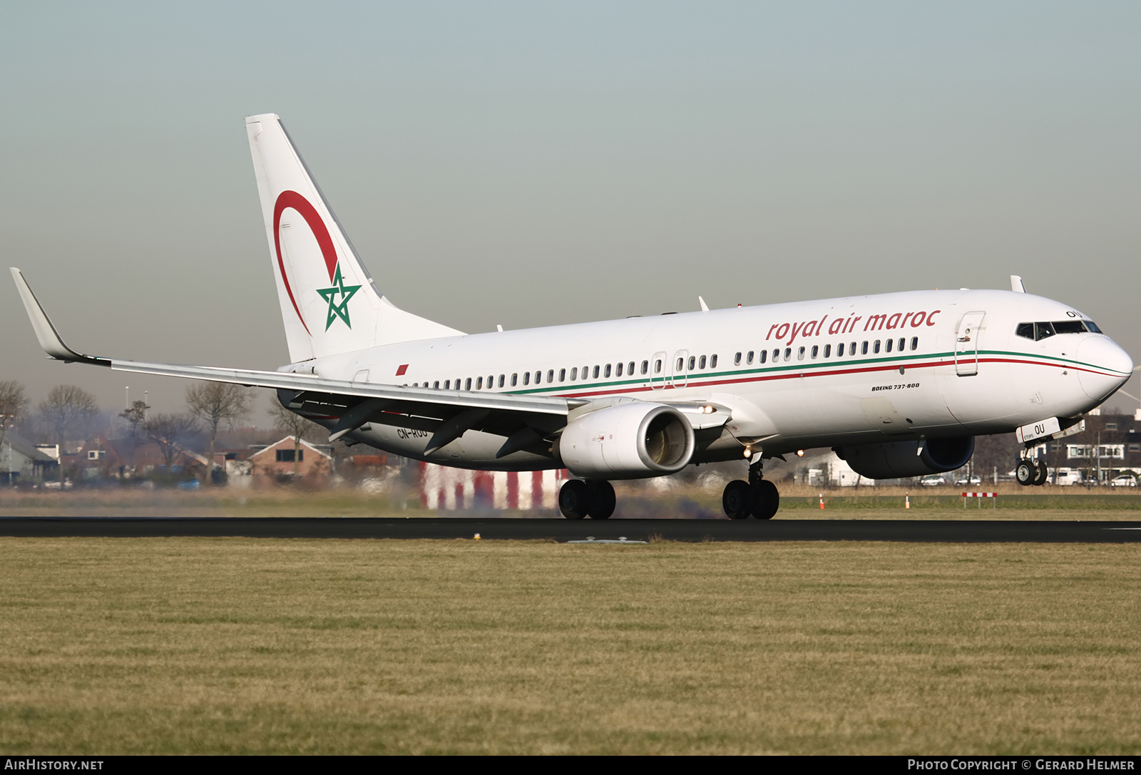 Aircraft Photo of CN-ROU | Boeing 737-8B6 | Royal Air Maroc - RAM | AirHistory.net #126228