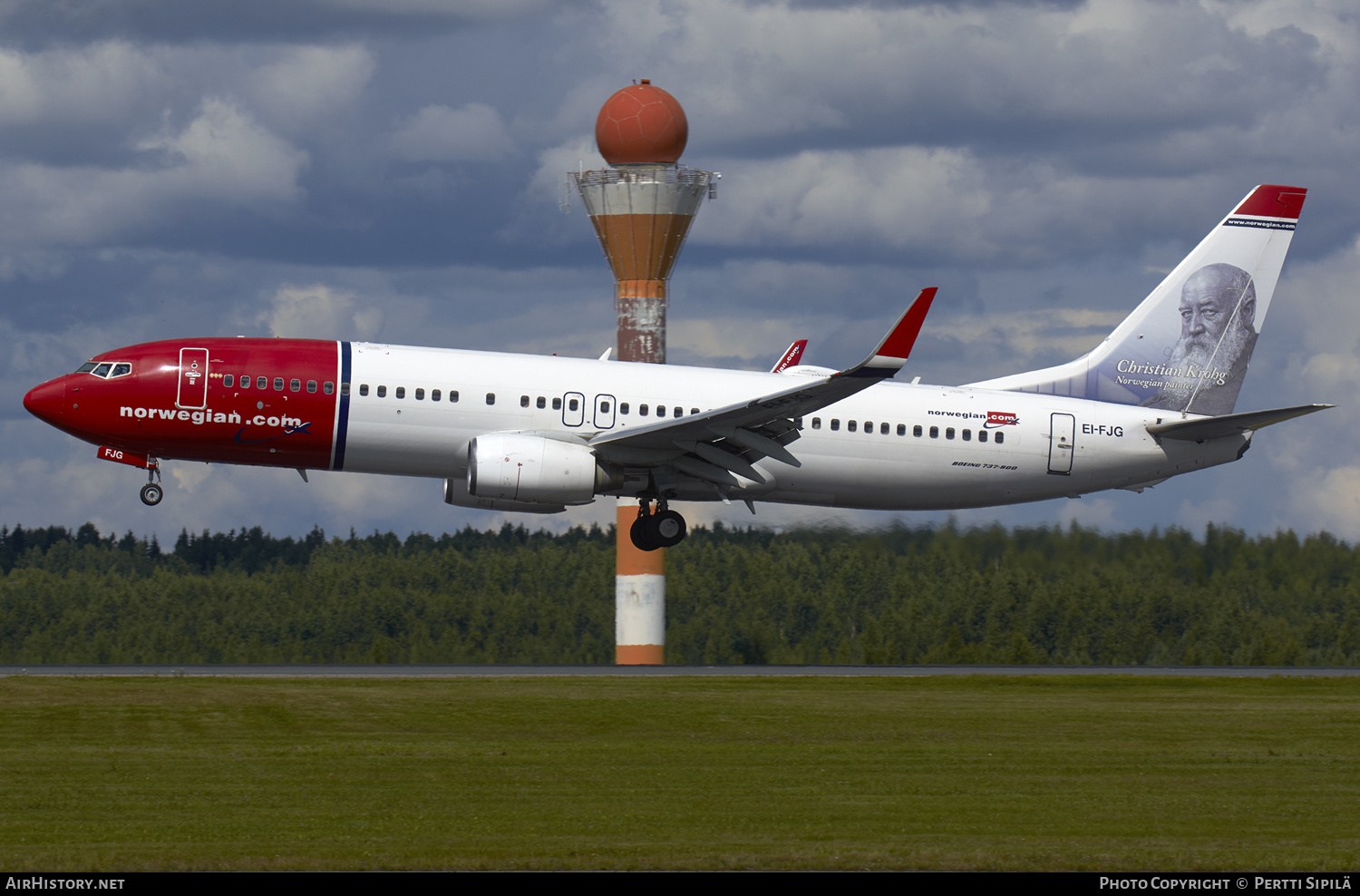 Aircraft Photo of EI-FJG | Boeing 737-8JP | Norwegian Air Shuttle | AirHistory.net #126237