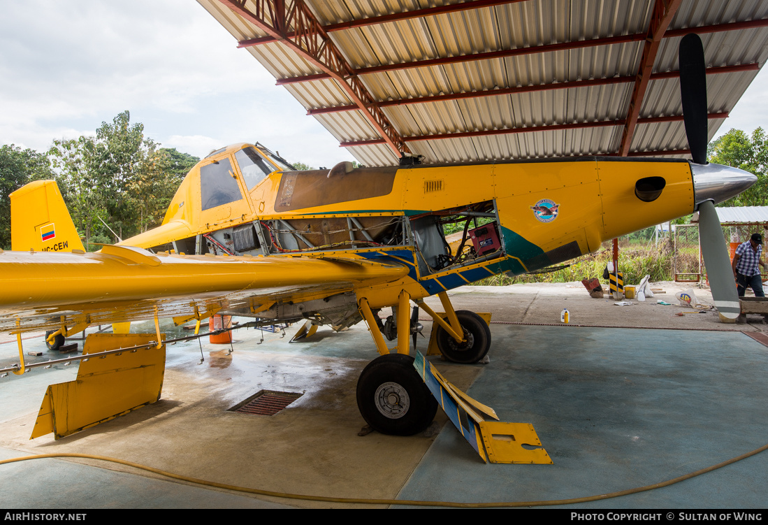 Aircraft Photo of HC-CEW | Ayres S2R-T15 Turbo Thrush | Aerovic | AirHistory.net #126245