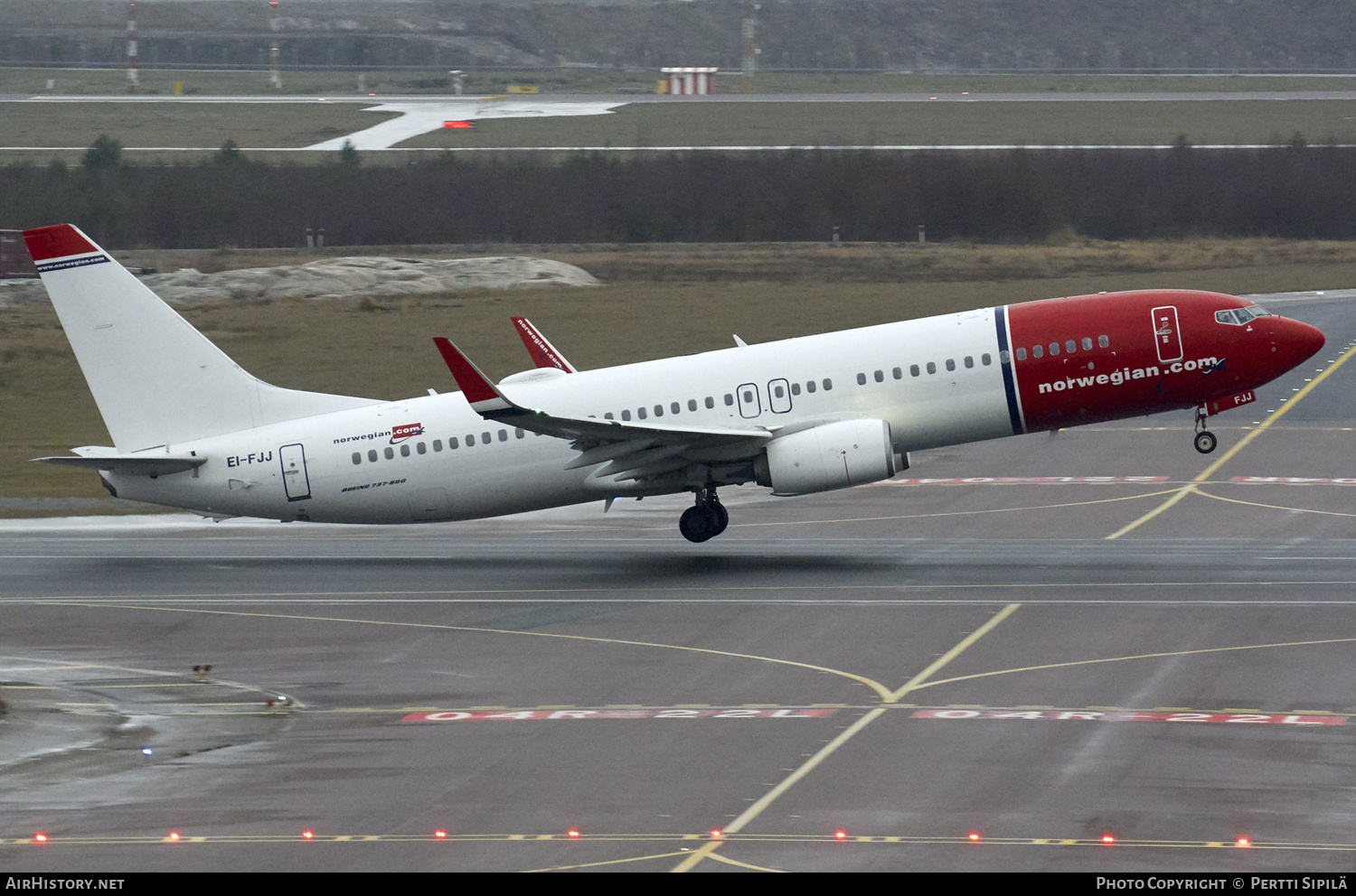 Aircraft Photo of EI-FJJ | Boeing 737-8JP | Norwegian | AirHistory.net #126247