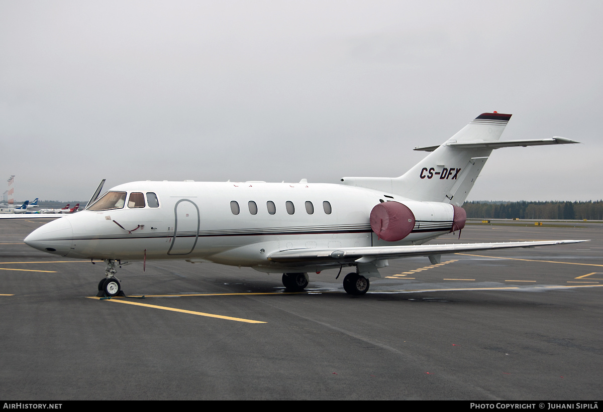 Aircraft Photo of CS-DFX | Raytheon Hawker 800XP | AirHistory.net #126251