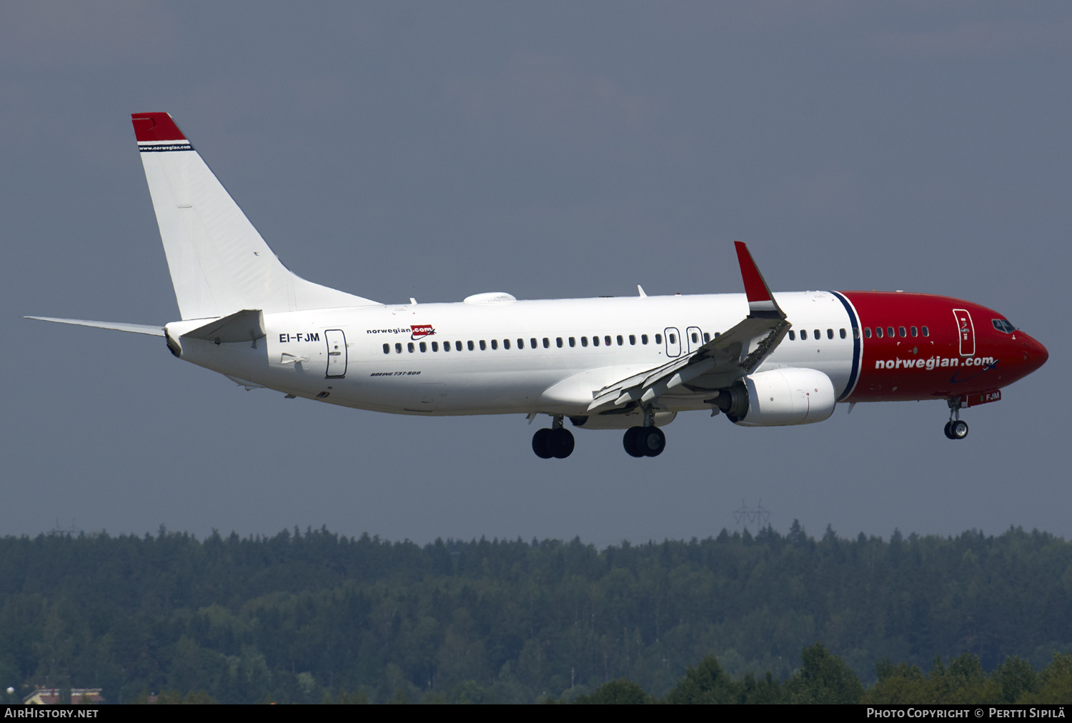 Aircraft Photo of EI-FJM | Boeing 737-8JP | Norwegian | AirHistory.net #126256