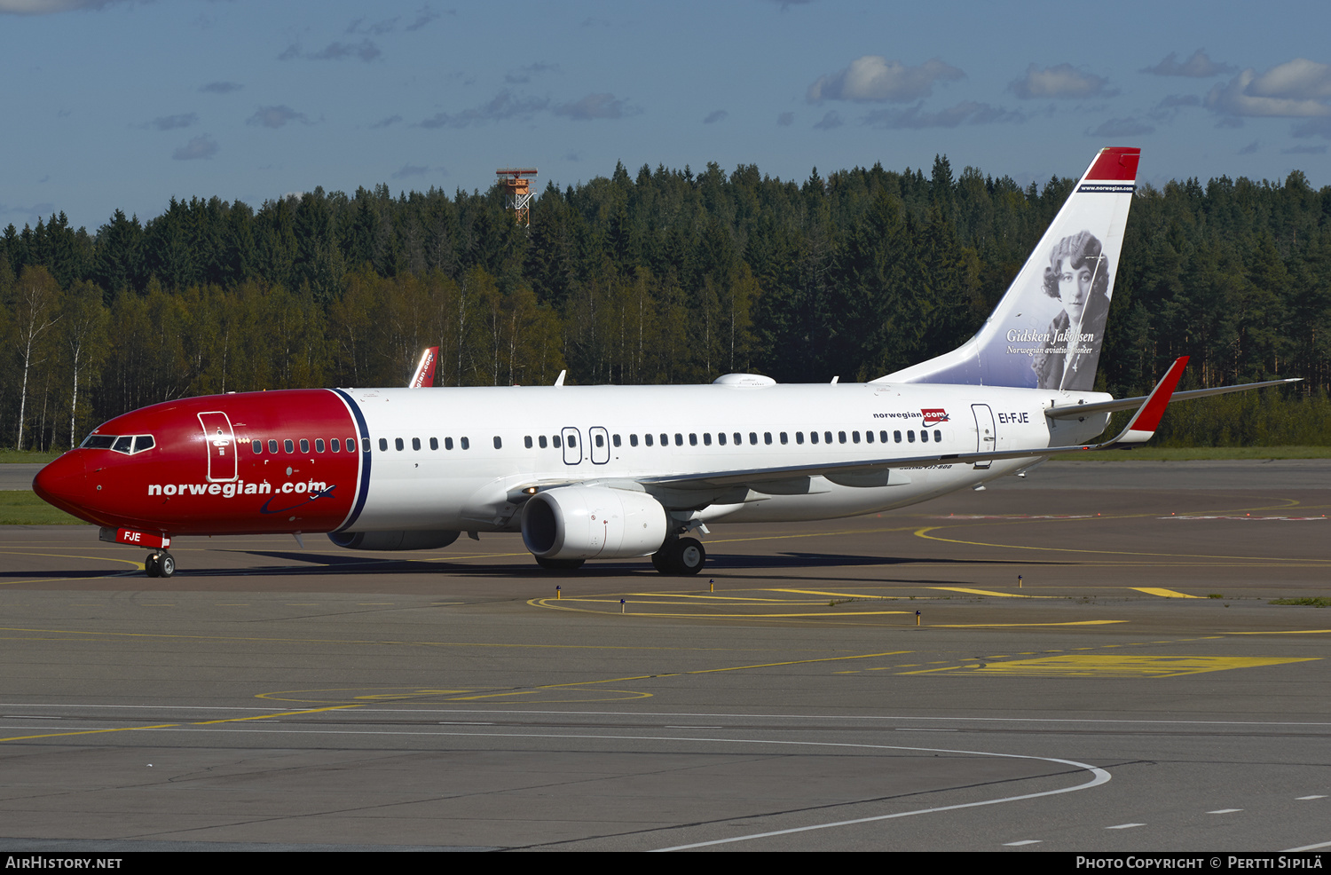 Aircraft Photo of EI-FJE | Boeing 737-8JP | Norwegian | AirHistory.net #126263