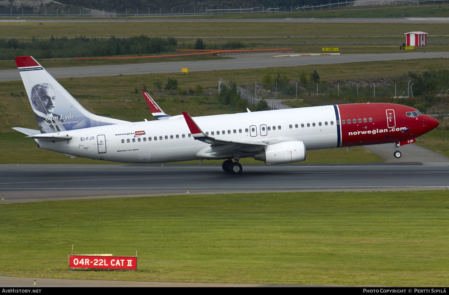 Aircraft Photo of EI-FJR | Boeing 737-86N | Norwegian | AirHistory.net #126265