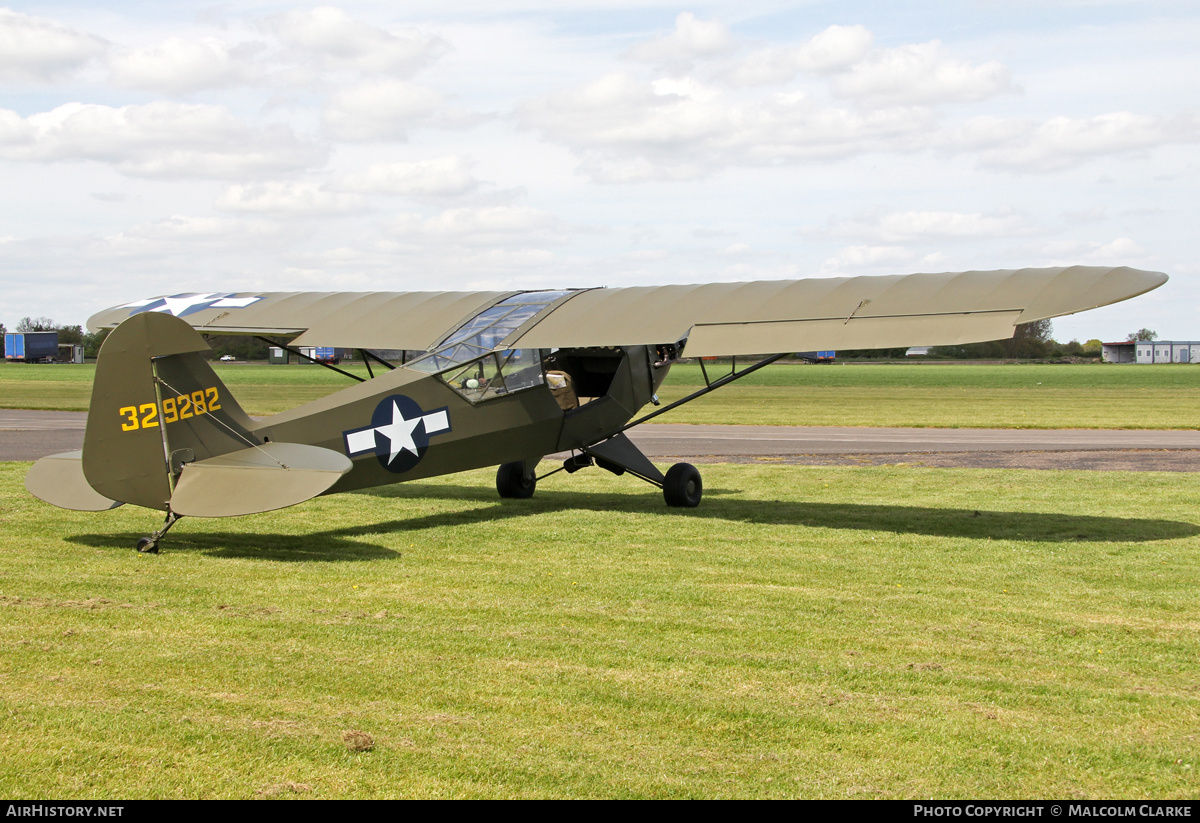 Aircraft Photo of N46779 / 329282 | Piper J-3C-65 Cub | USA - Air Force | AirHistory.net #126266