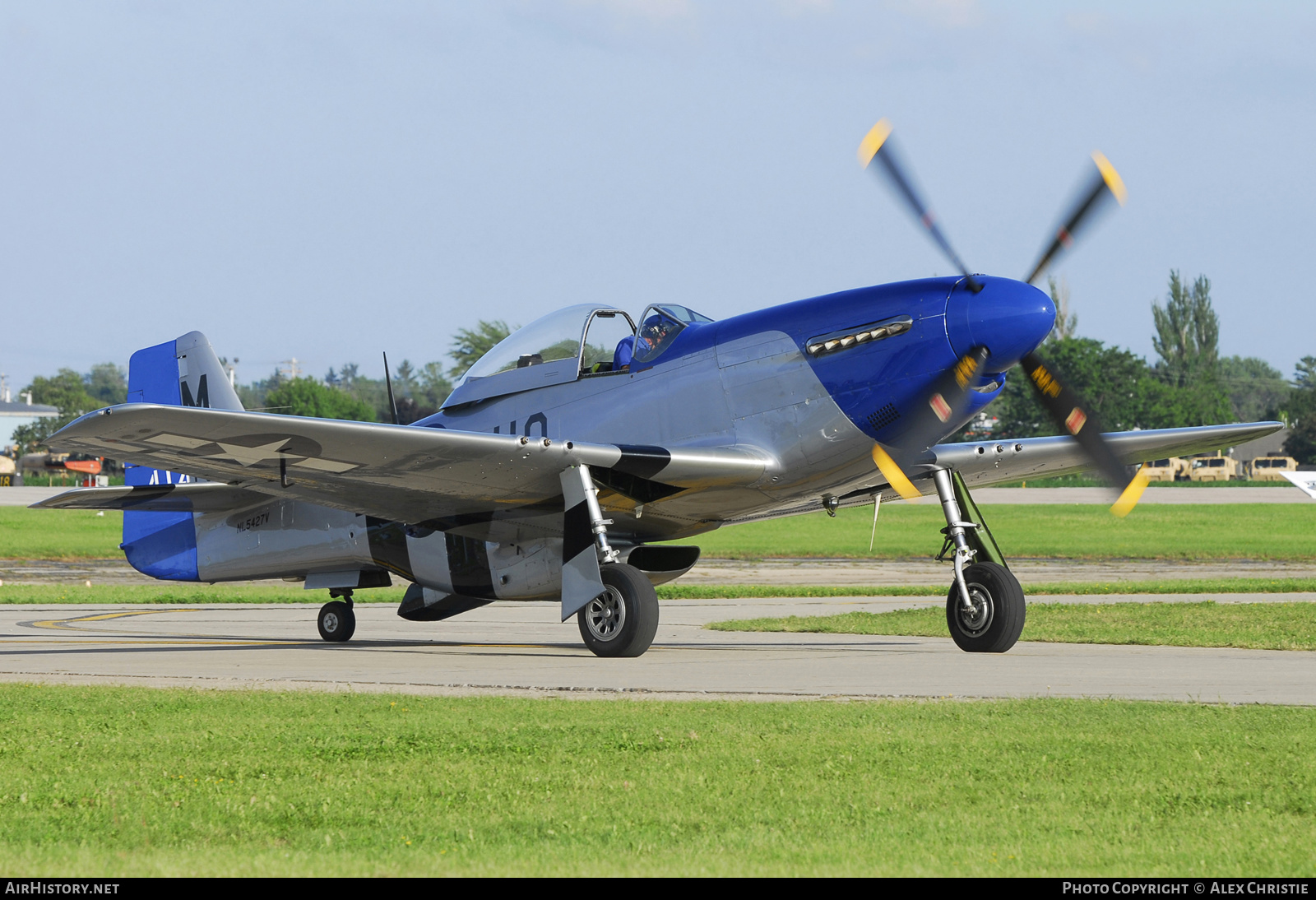 Aircraft Photo of N5427V / NL5427V / 414151 | North American P-51D Mustang | USA - Air Force | AirHistory.net #126286