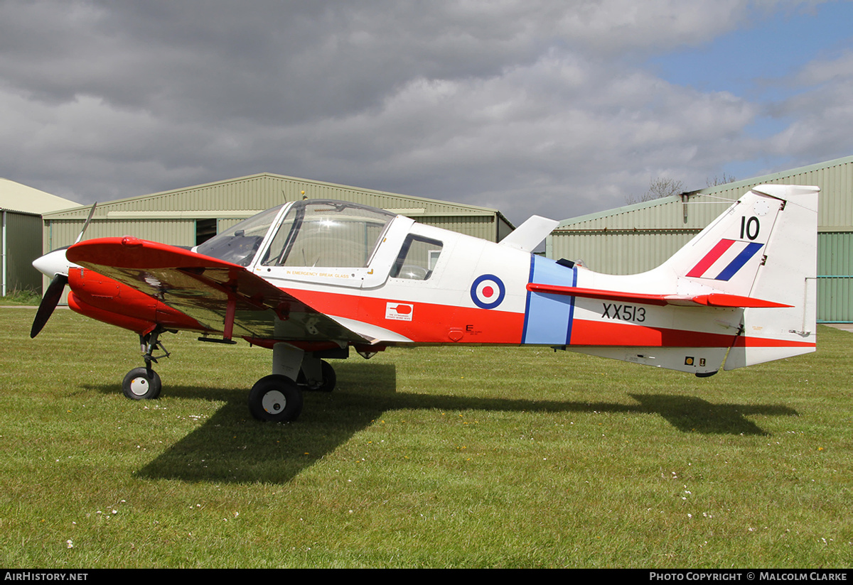 Aircraft Photo of G-KKKK / XX513 | Scottish Aviation Bulldog T1 | UK - Air Force | AirHistory.net #126318