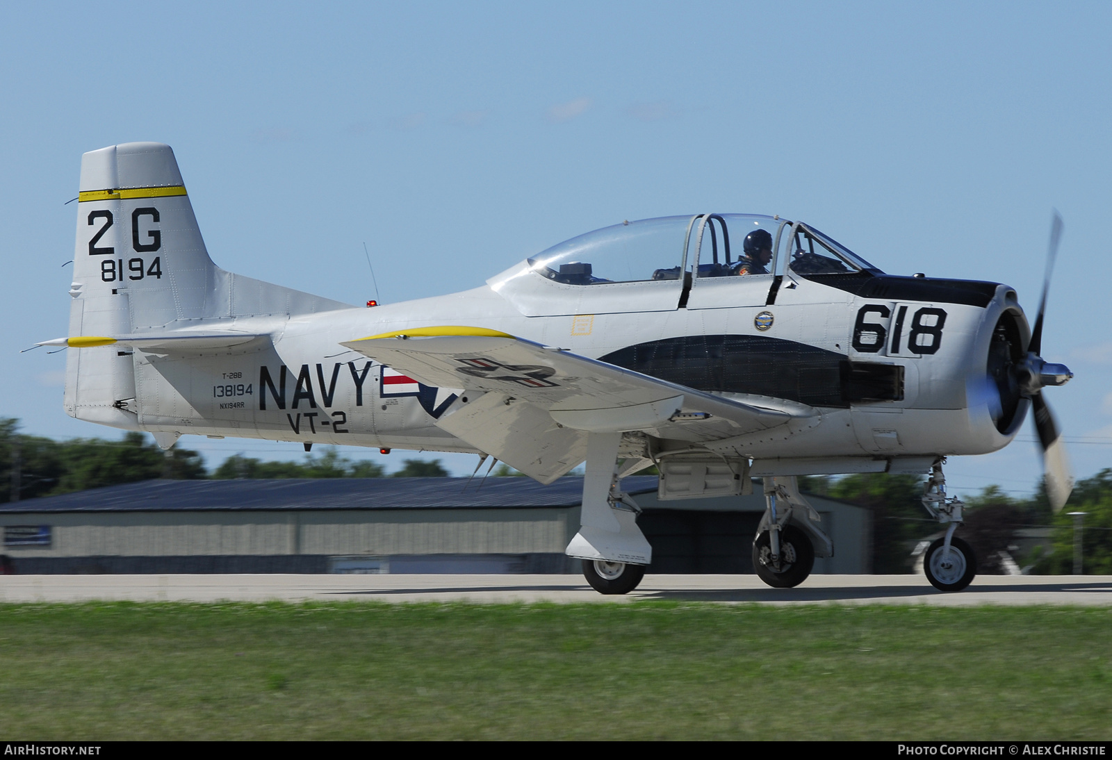 Aircraft Photo of N194RR / NX194RR / 138194 | North American T-28B Trojan | USA - Navy | AirHistory.net #126333
