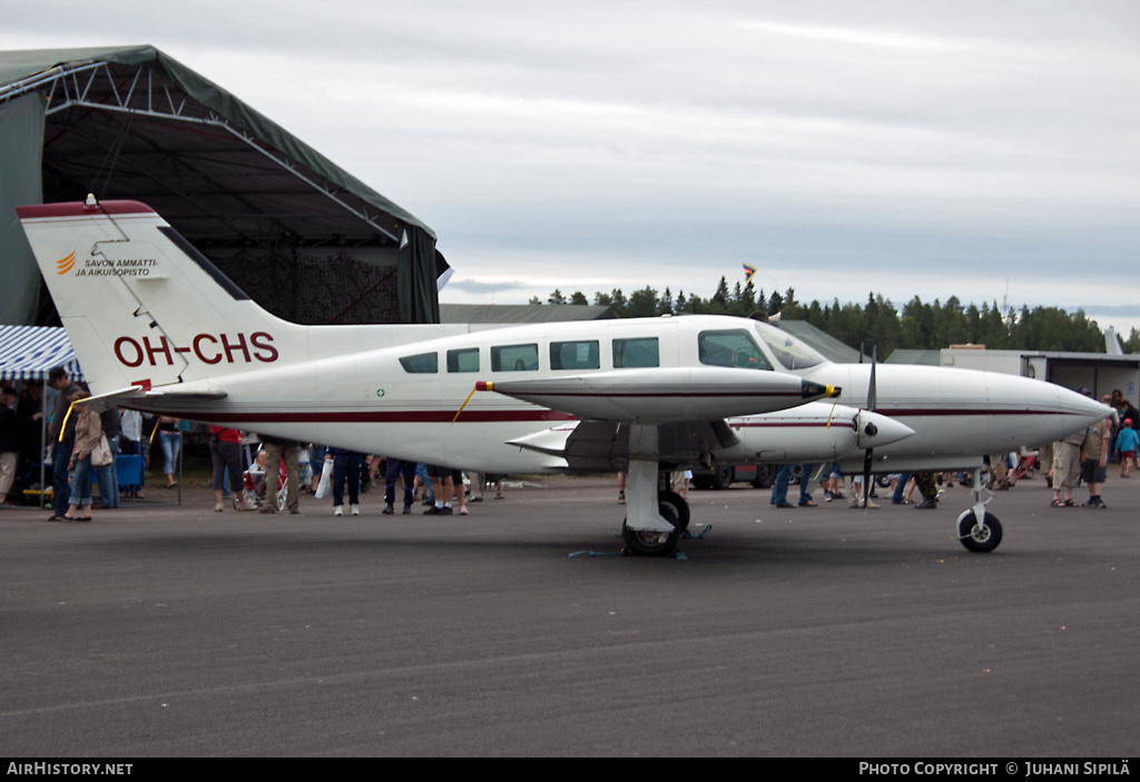 Aircraft Photo of OH-CHS | Cessna 402B Businessliner | Savon ammatti- ja aikuisopisto | AirHistory.net #126343