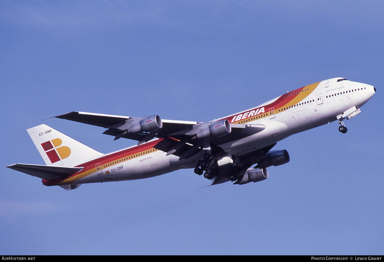 Aircraft Photo of EC-DNP | Boeing 747-256B | Iberia | AirHistory.net #126358
