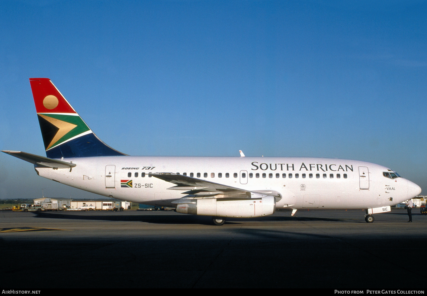 Aircraft Photo of ZS-SIC | Boeing 737-244/Adv | South African Airways | AirHistory.net #126370