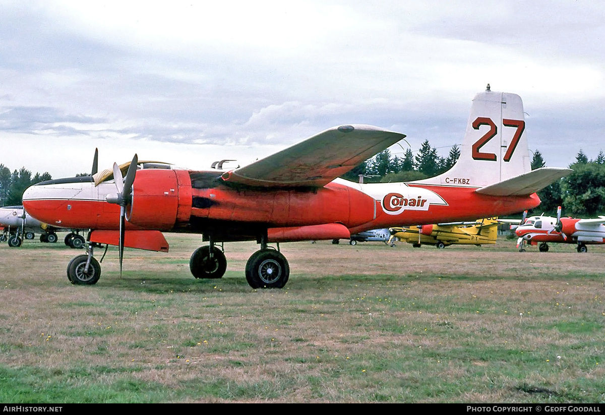 Aircraft Photo of C-FKBZ | Douglas B-26/AT Invader | Conair Aviation | AirHistory.net #126388