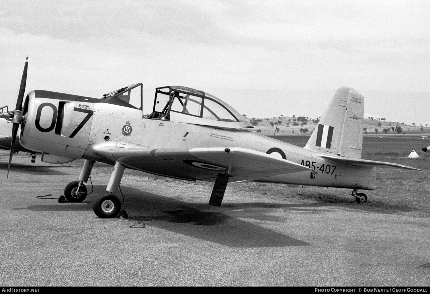 Aircraft Photo of A85-407 | Commonwealth CA-25 Winjeel | Australia - Air Force | AirHistory.net #126389