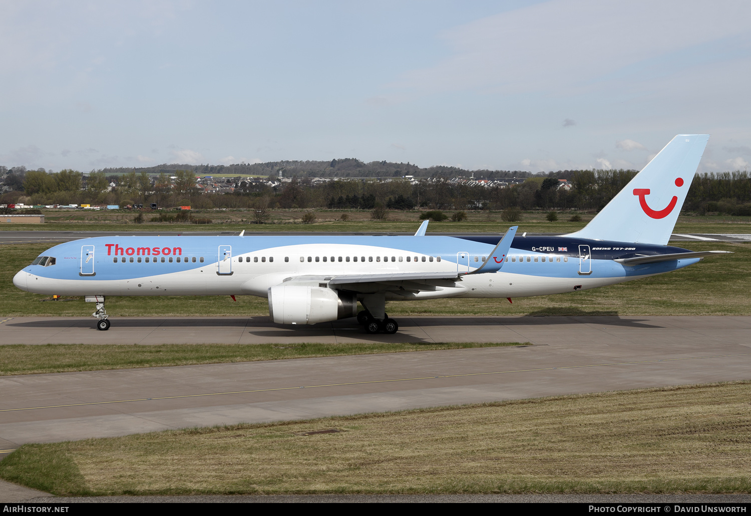 Aircraft Photo of G-CPEU | Boeing 757-236 | Thomson Airways | AirHistory.net #126391