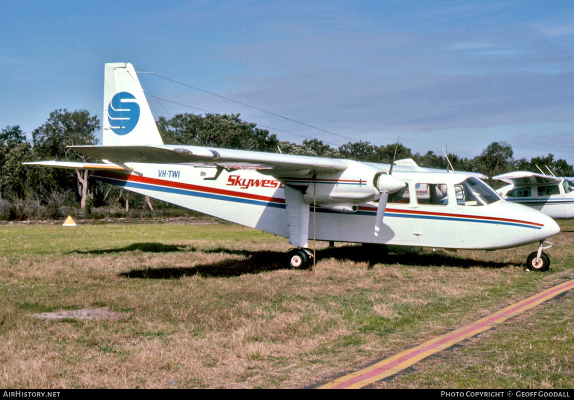 Aircraft Photo of VH-TWI | Britten-Norman BN-2A-20 Islander | Skywest Airlines | AirHistory.net #126392