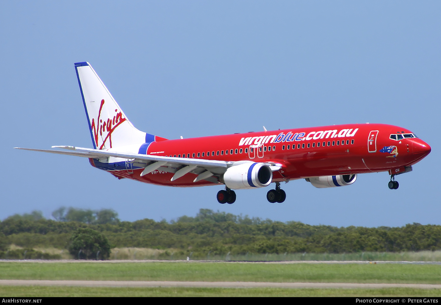 Aircraft Photo of VH-VOV | Boeing 737-82R | Virgin Blue Airlines | AirHistory.net #126394