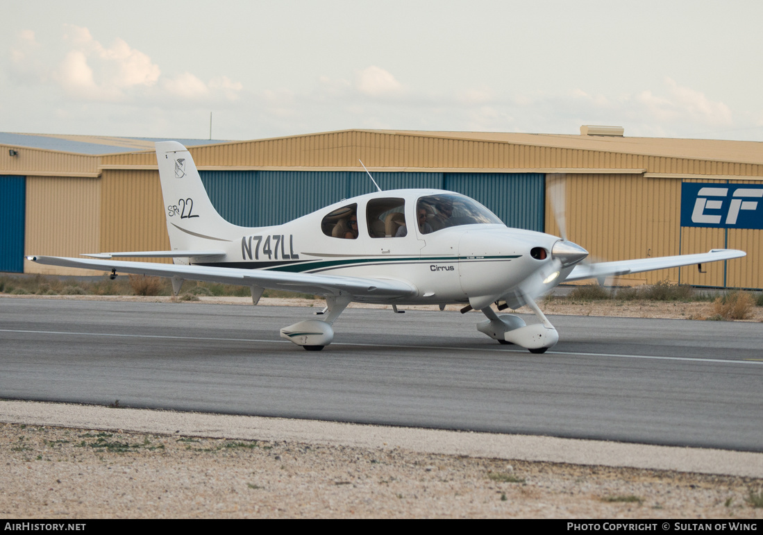 Aircraft Photo of N747LL | Cirrus SR-22 G1 | AirHistory.net #126399