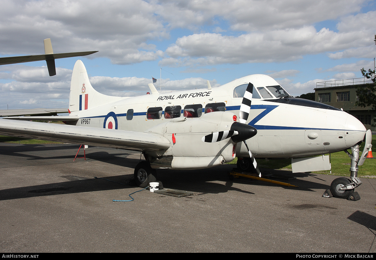 Aircraft Photo of VP967 | De Havilland D.H. 104 Devon C2/2 | UK - Air Force | AirHistory.net #126401