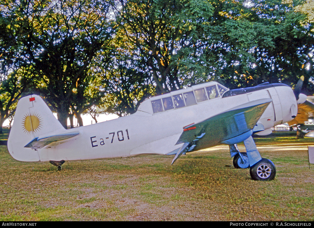 Aircraft Photo of EA-701 | FMA IA-22 DL | Argentina - Air Force | AirHistory.net #126420