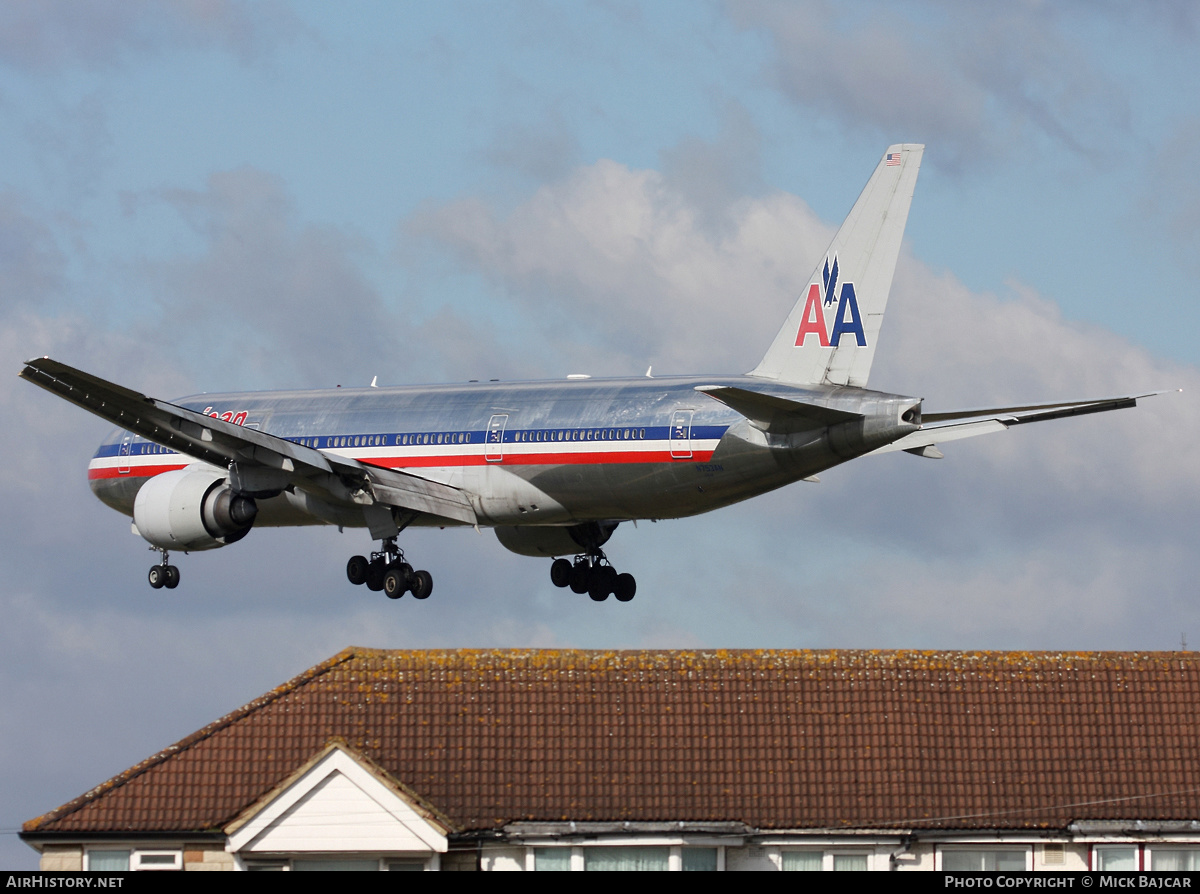 Aircraft Photo of N753AN | Boeing 777-223/ER | American Airlines | AirHistory.net #126434