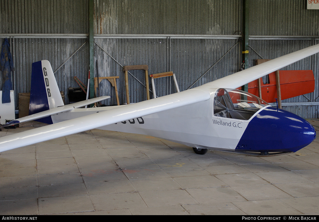 Aircraft Photo of G-CGDB | Schleicher K-8B | Welland Gliding Club | AirHistory.net #126435