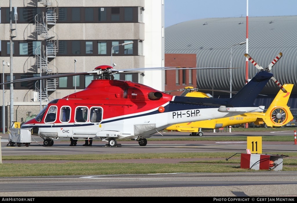 Aircraft Photo of PH-SHP | AgustaWestland AW-139 | CHC Helicopters | AirHistory.net #126463