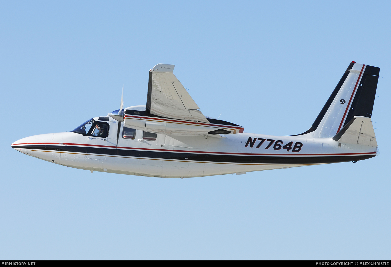 Aircraft Photo of N7764B | Rockwell 500S Shrike Commander | AirHistory.net #126469