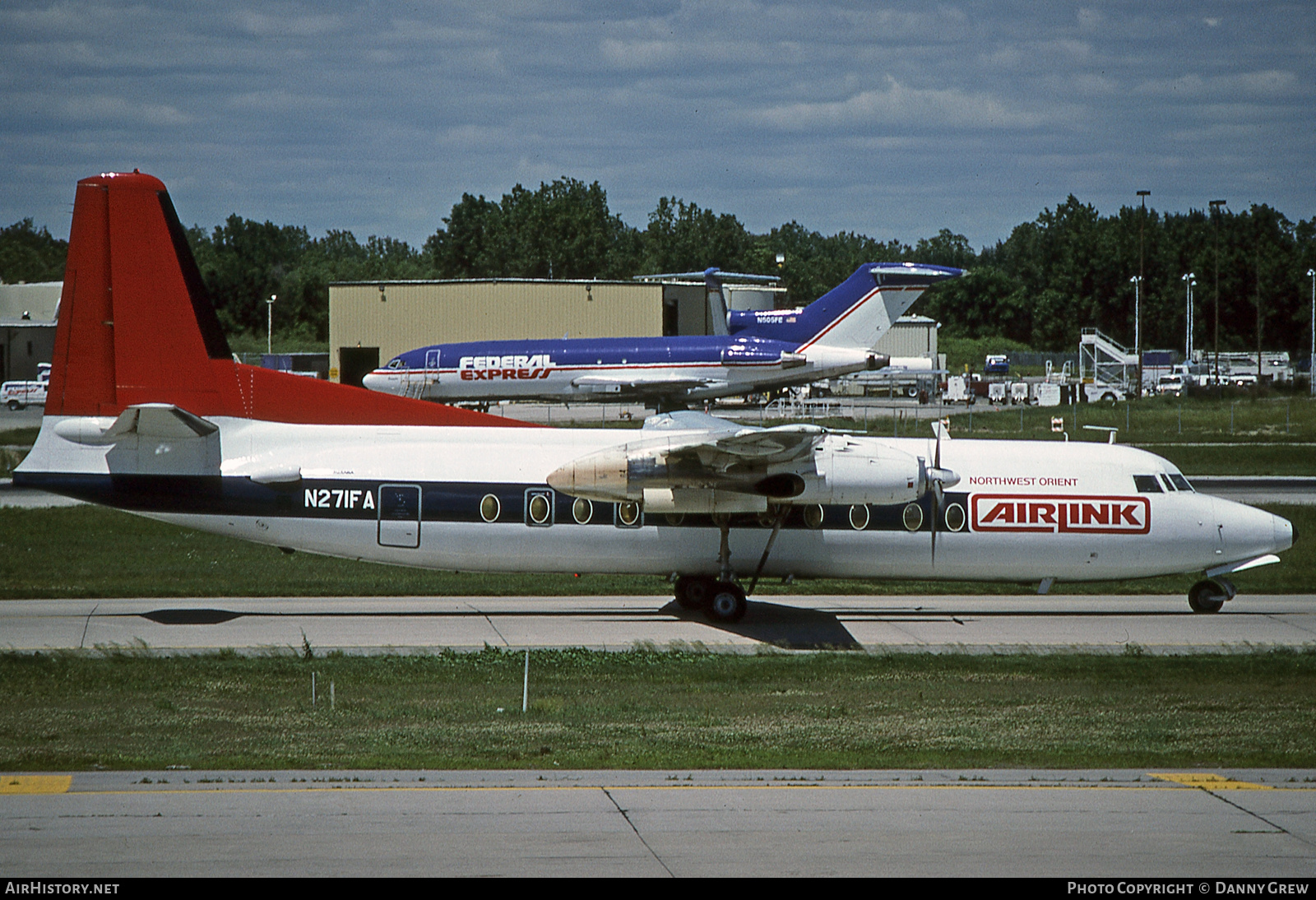 Aircraft Photo of N271FA | Fokker F27-500 Friendship | Northwest Orient Airlink | AirHistory.net #126480