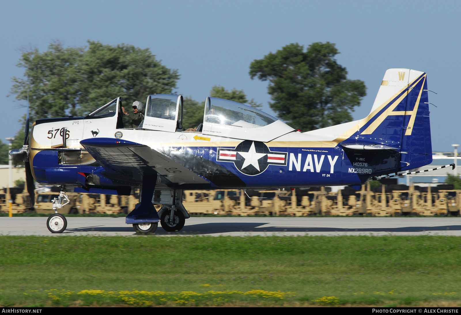 Aircraft Photo of N289RD / NX289RD / 140576 | North American T-28C Trojan | USA - Navy | AirHistory.net #126484